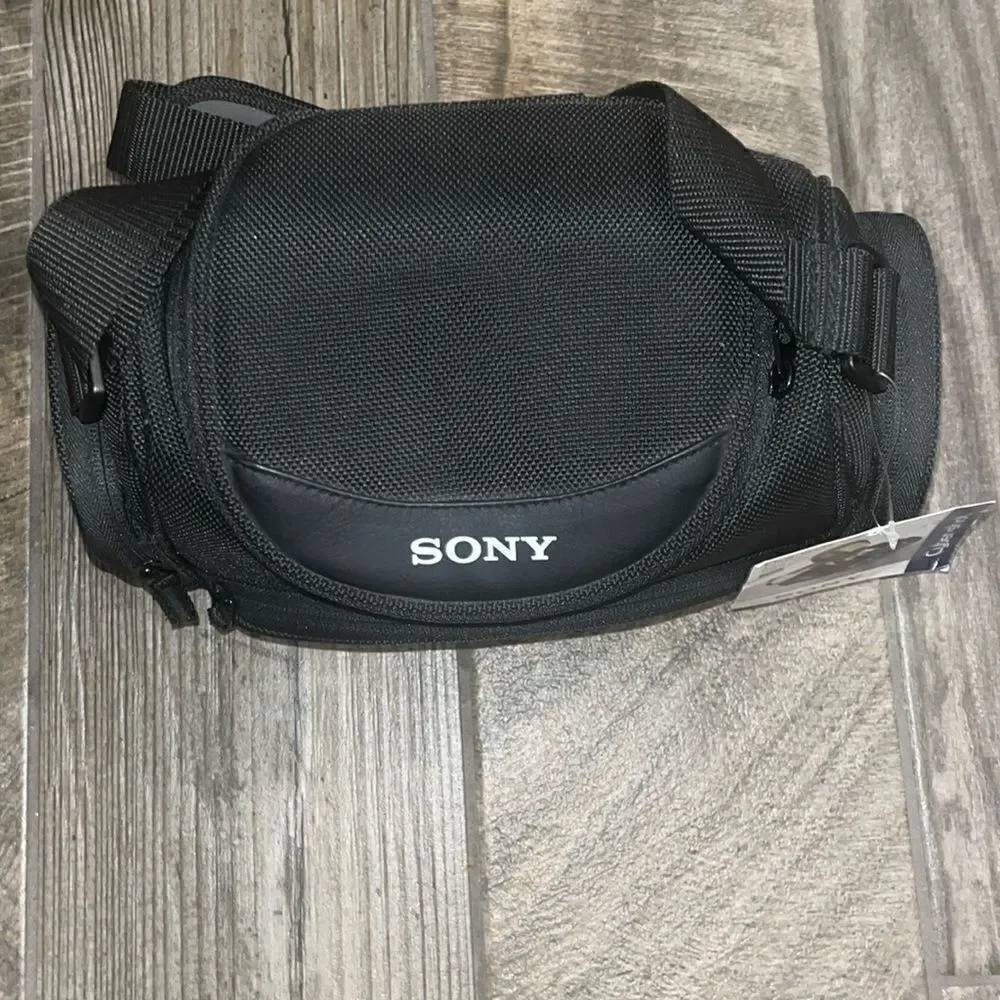 Nwt Vintage Sony Cyber shot soft carrying case